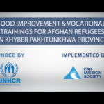 Livelihood improvement & vocational skills trainings for Afghan Refugees in Peshawar.